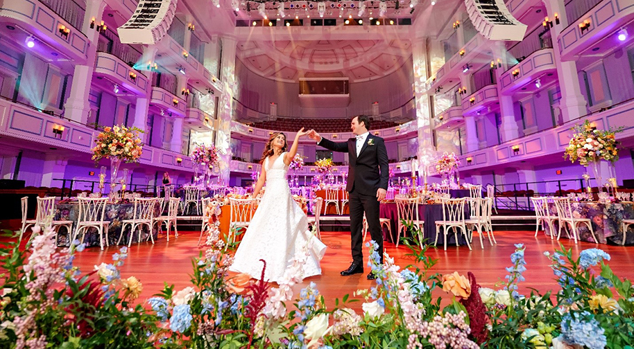 Clay Terrace wedding venue Carmel - Lightning Limo transportation